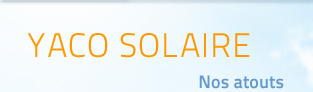 Nos solutions solaires